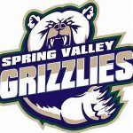 A logo of the spring valley grizzlies.